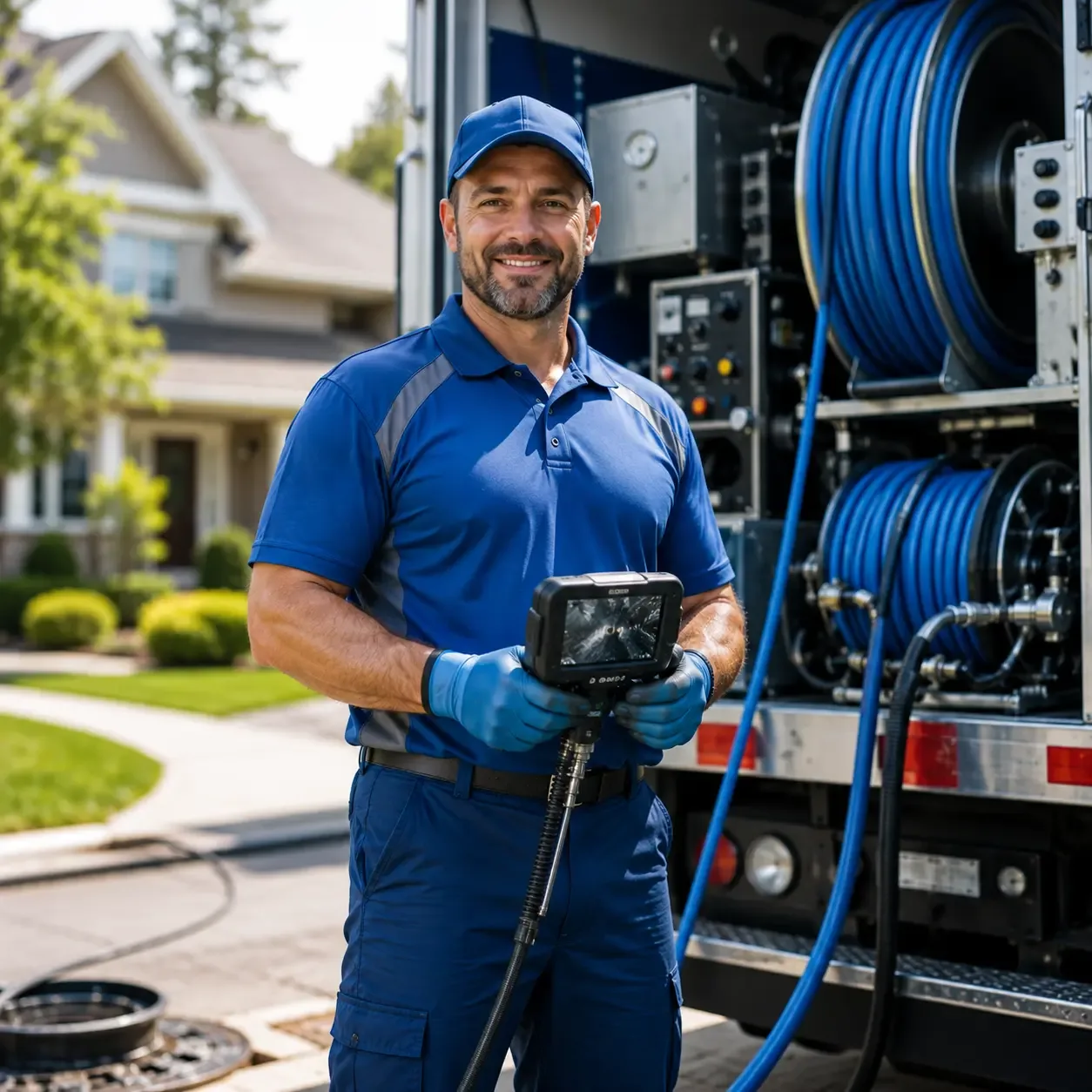 Local outdoor drain cleaning specialists in New Paris, PA